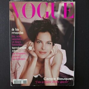 Magazine VOGUE Paris 746 May 1994 Hanson Issermann Christensen Valletta Roversi